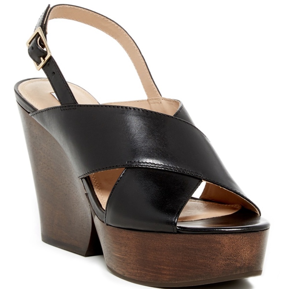 DVF Liberty Platform Sandal NWOT